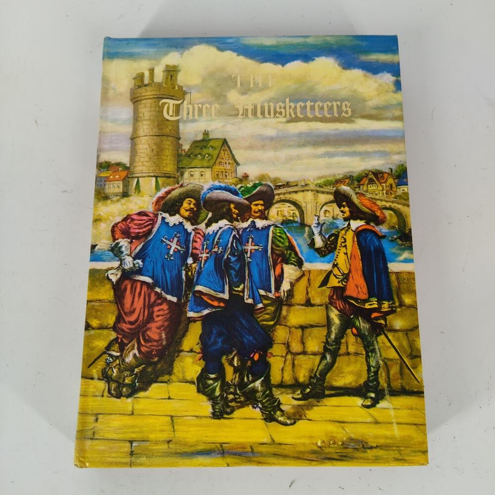 The Three Musketeers by Dumas Illustrated Junior Library HC 1977